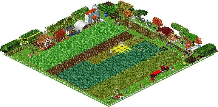 Grace Bigelow's album, Farm Town Photos