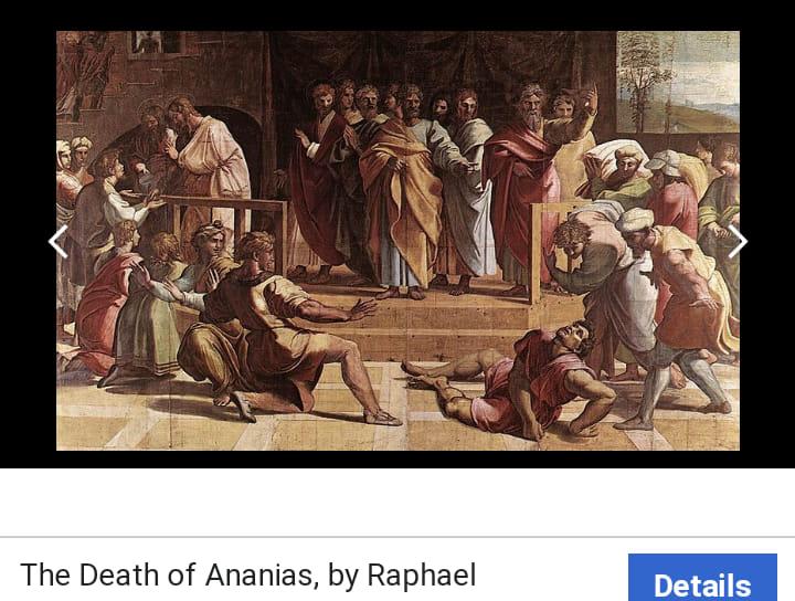 Trump is another Ananias!!!
