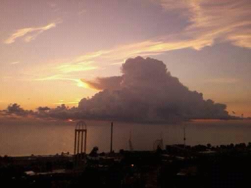Gerald Scott's album, Storm moving in on Lake Erie
