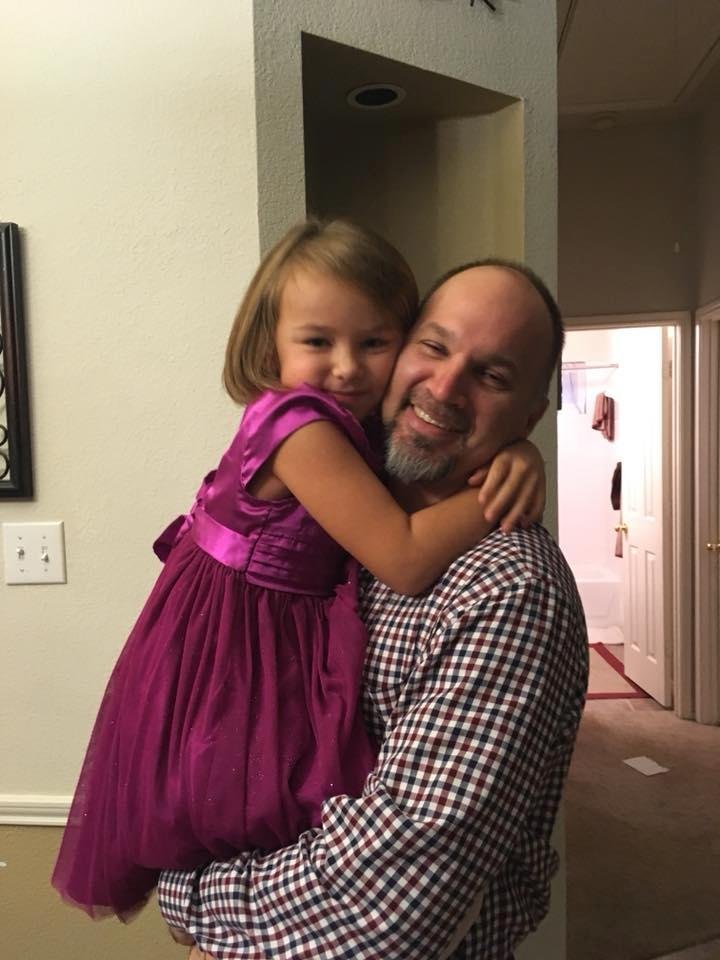 Piper and her Daddy (Marc Teel) off to Father/daughter dance.