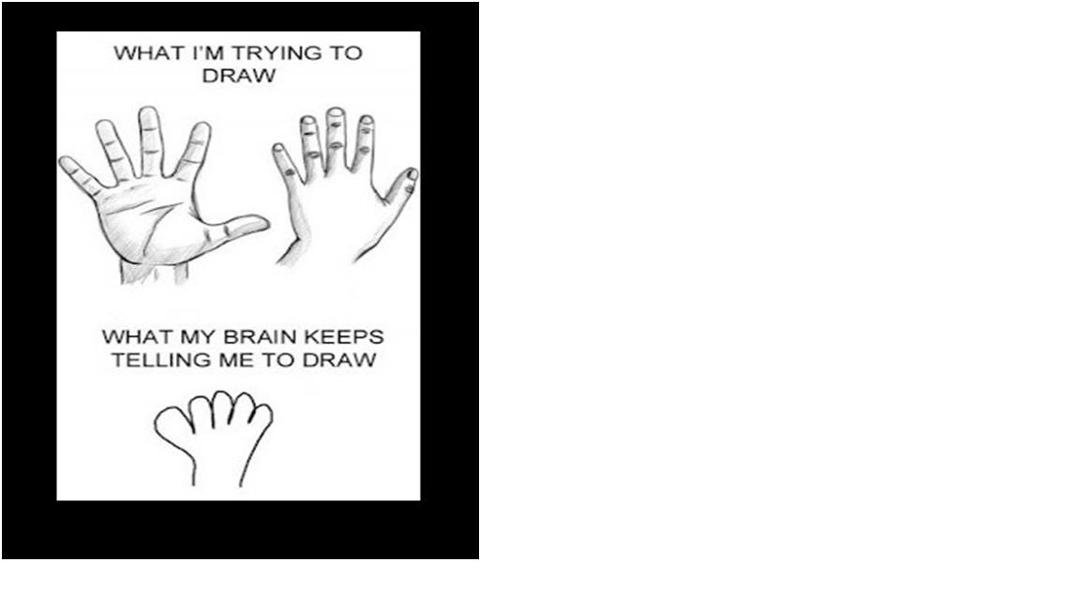 This is why I am amazed by all true artists (especially my wife!) the picture shows what type of an artist I truly am, and why Karen keeps me away from my crayons!!