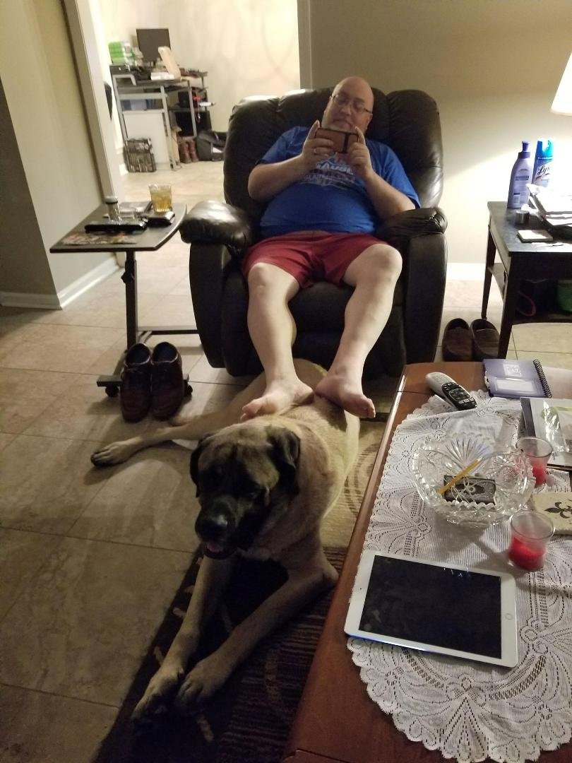 My new footstool...