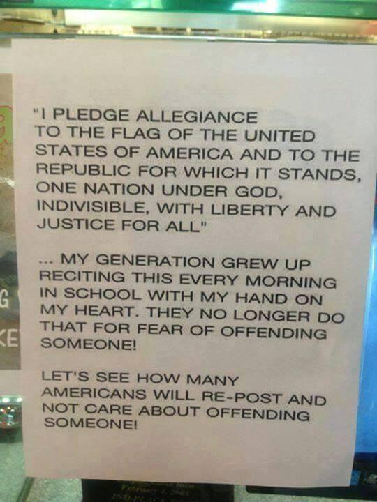 Unashamed.