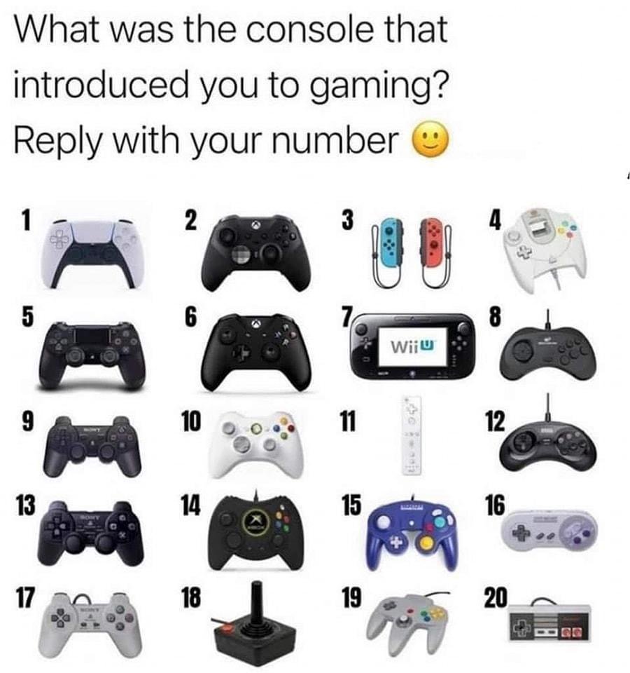 My first isn't listed but 18, 20 and then 16 followed.
My first was pong..
