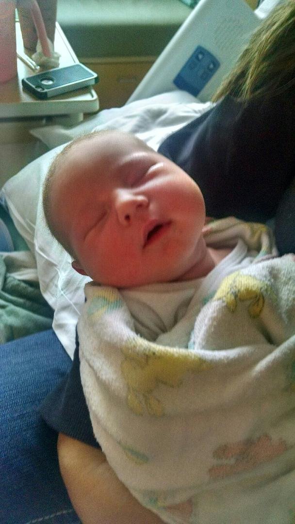 , This is my new Great Grandson Oliver, Isn't he Beautiful!!! We are So happy he is here.