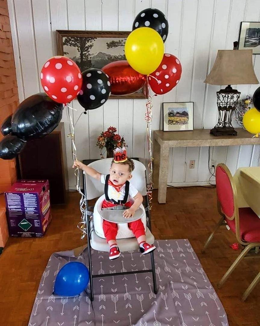 My grandson turned 1 today!!!