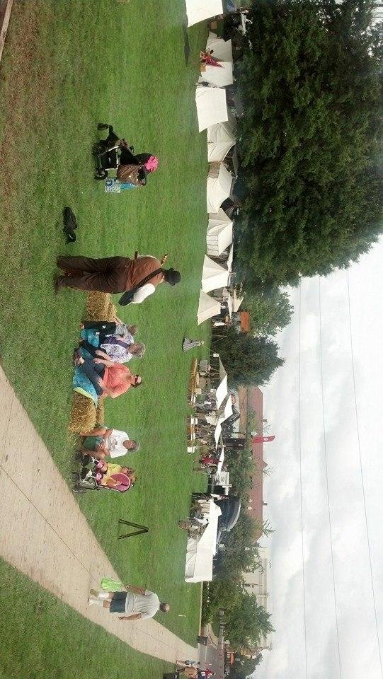 Manassas loves their anniversary of the civil war. Tents all around me.