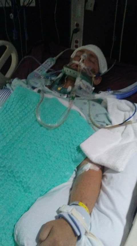 I'd like to say something positive as far as prayer but it's killing me because they're not working so if you all out there believe in prayers then they better be praying hard because he took a turn for the worse