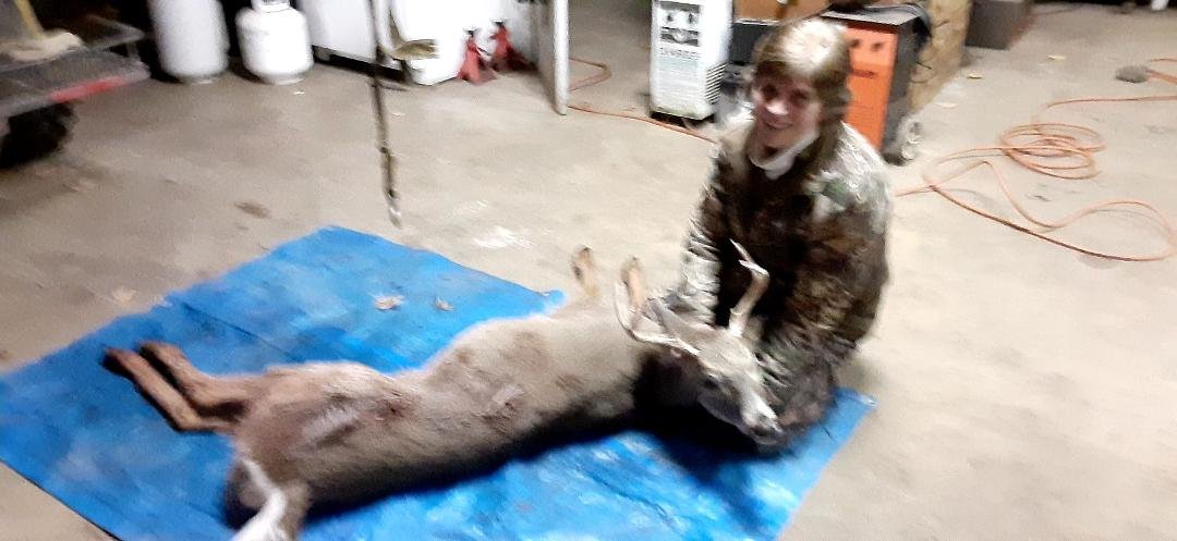 So proud of my sweetheart out hunted me again.