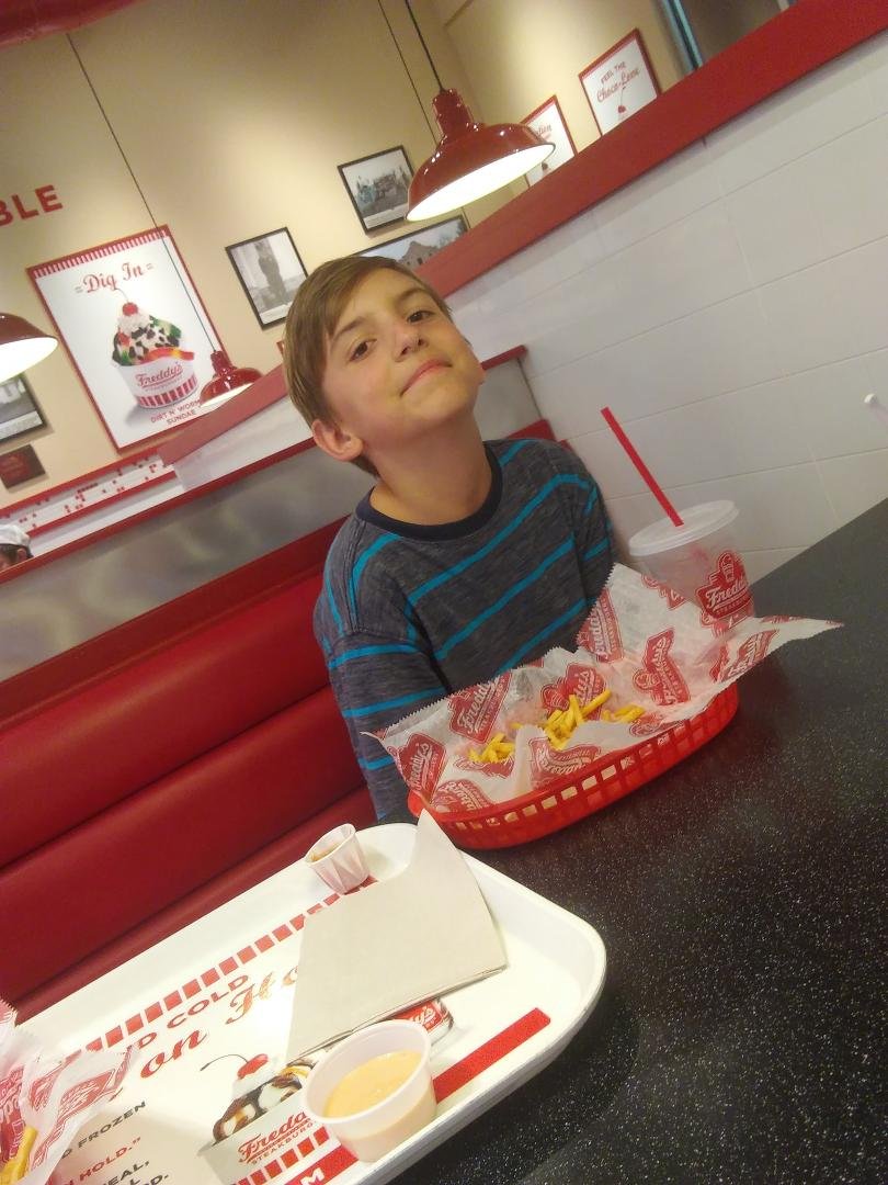 My handsome date...