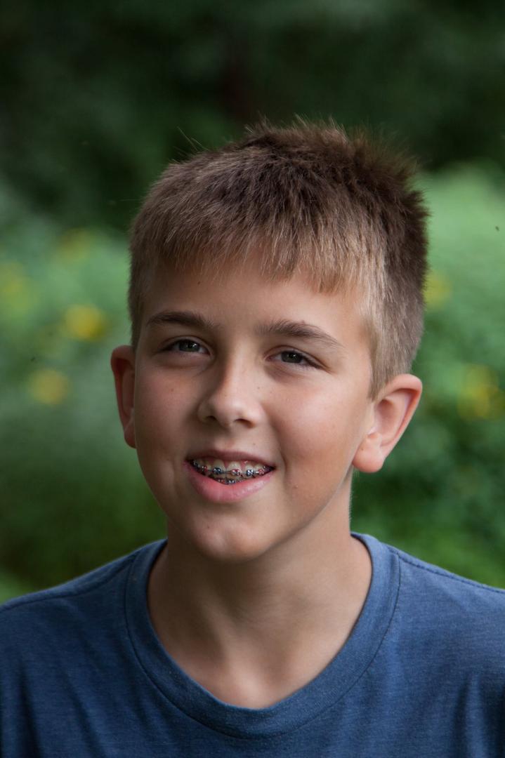 Luke, my 3rd oldest grandson