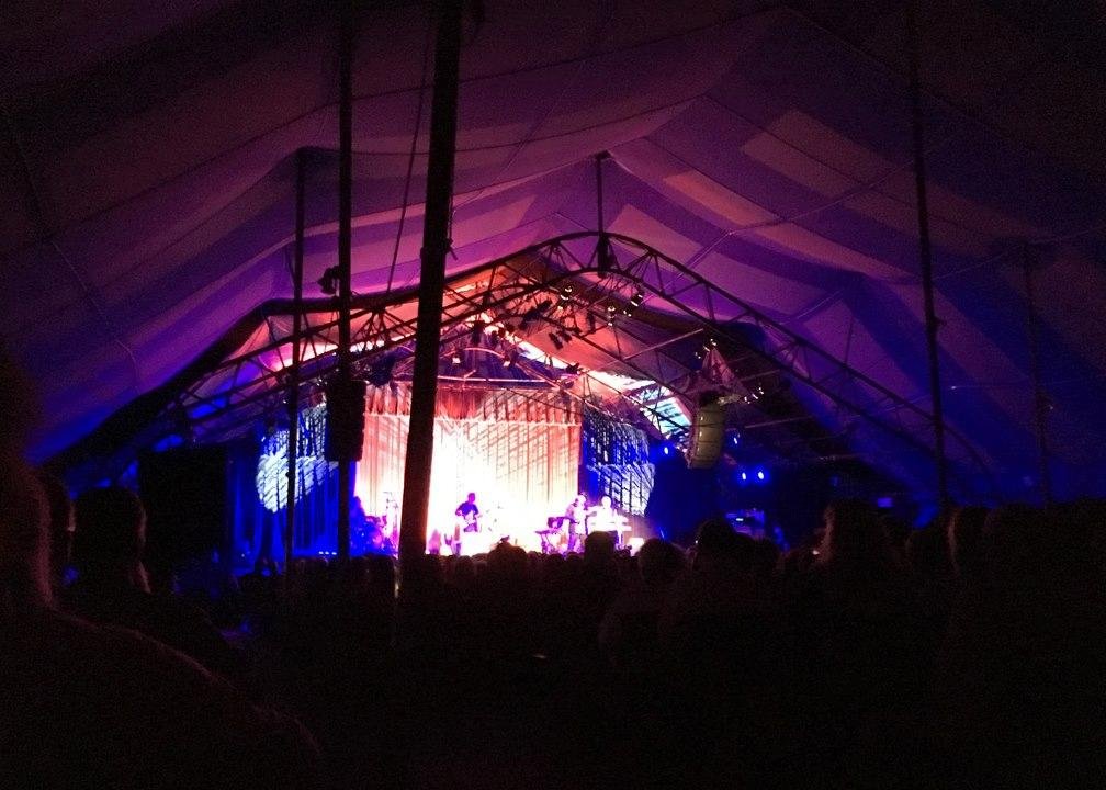 Went to the Nitty Gritty Dirt Band's concert at the Big Top Chataqua in Bayfield, WI last night, and I have to say, if you ever get a chance to see these guys, who are doing their 50th anniversary tour this year, don't miss