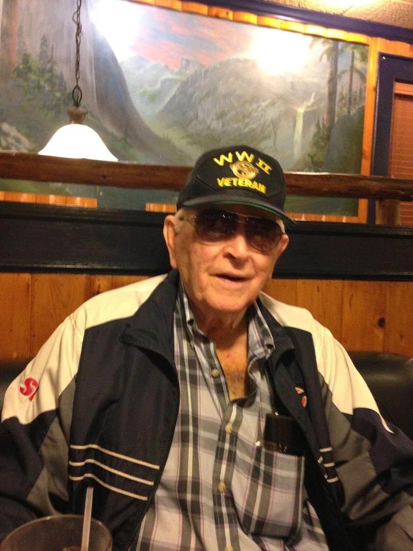 My dad, 92 yrs., on Veterans Day!!  Proud Navy vet. He was a signalman 1st class.
