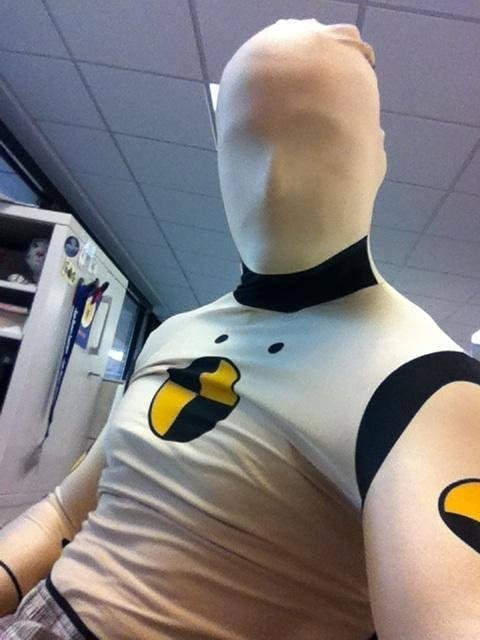 My step son Michael Gillmore he is a crash test dummy he works at insurance company pretty cool huh