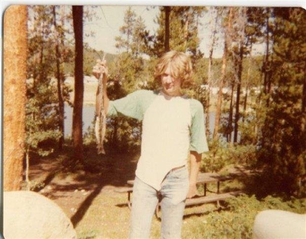 My Son Roger Jr. from first Marriage.
Would rather Fish then ANYTHING and I do mean ANYTHING.