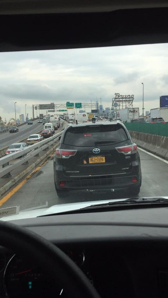 Morning Happy Hump Day stuck in traffic again trying to get into Manhattan