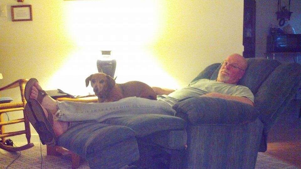 Rocky and his papa