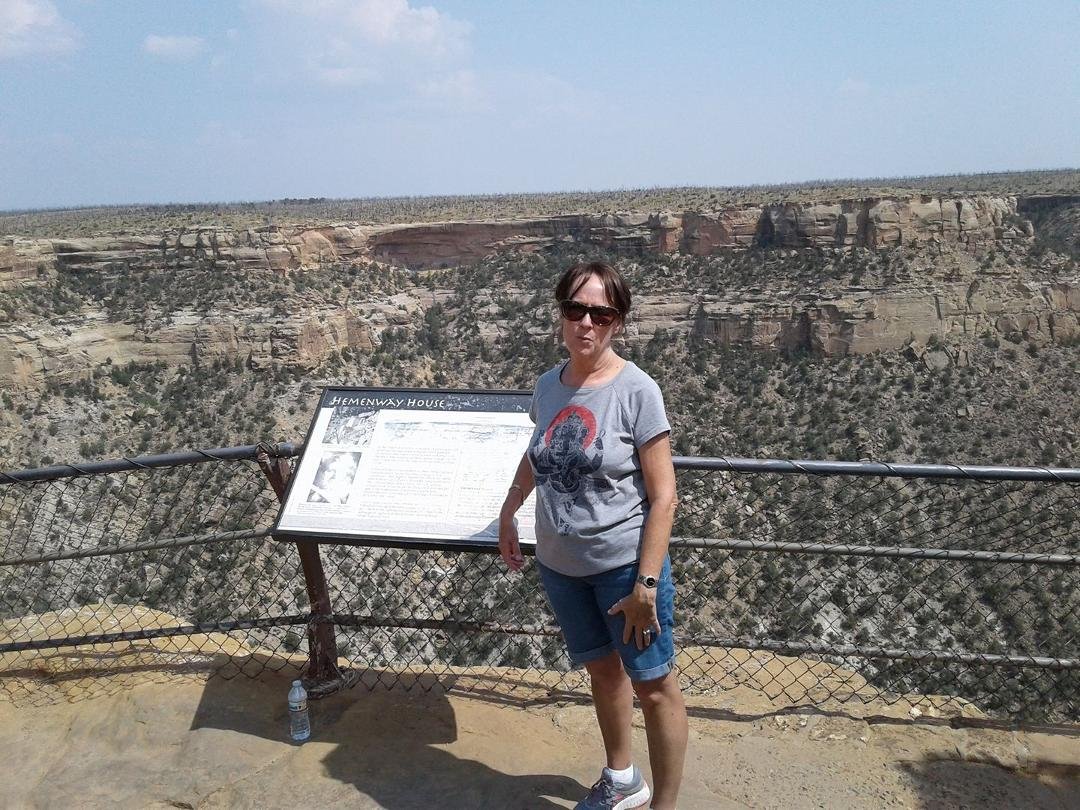 Another big hole in the ground.Mesa Verde