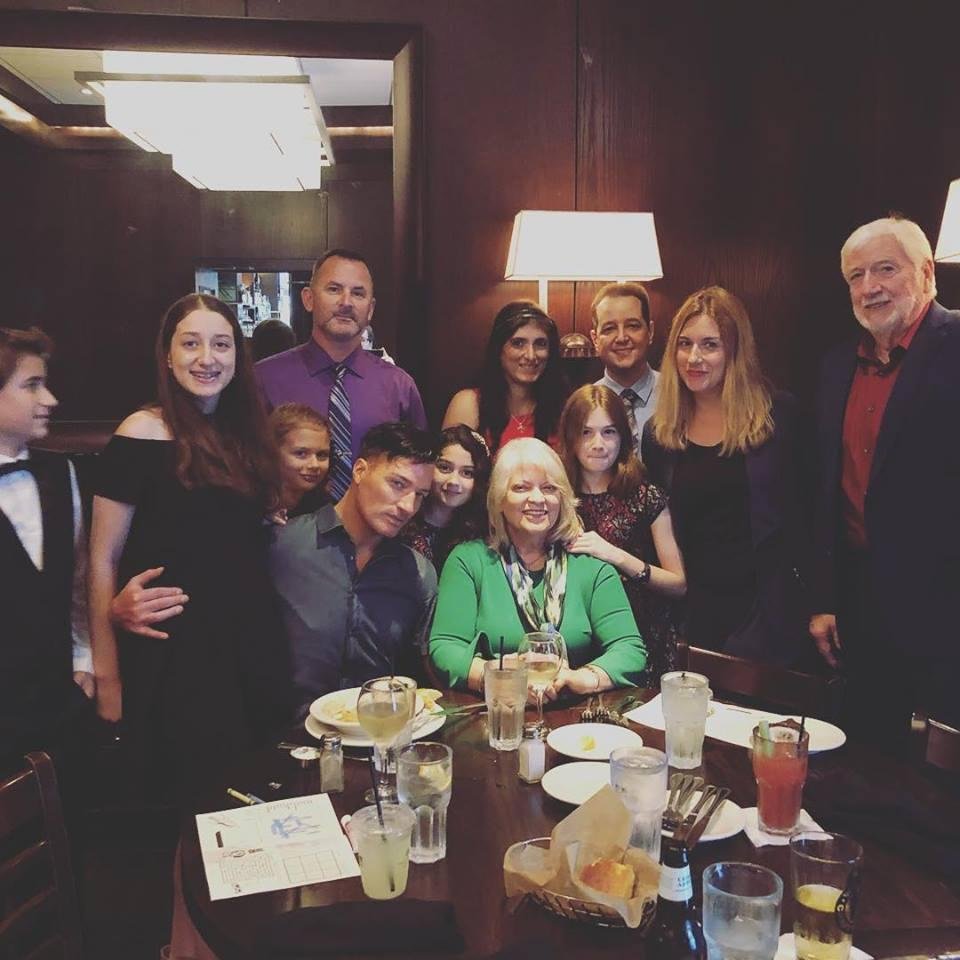 My wife's 70th with son in laws, children, and grandchildren.
