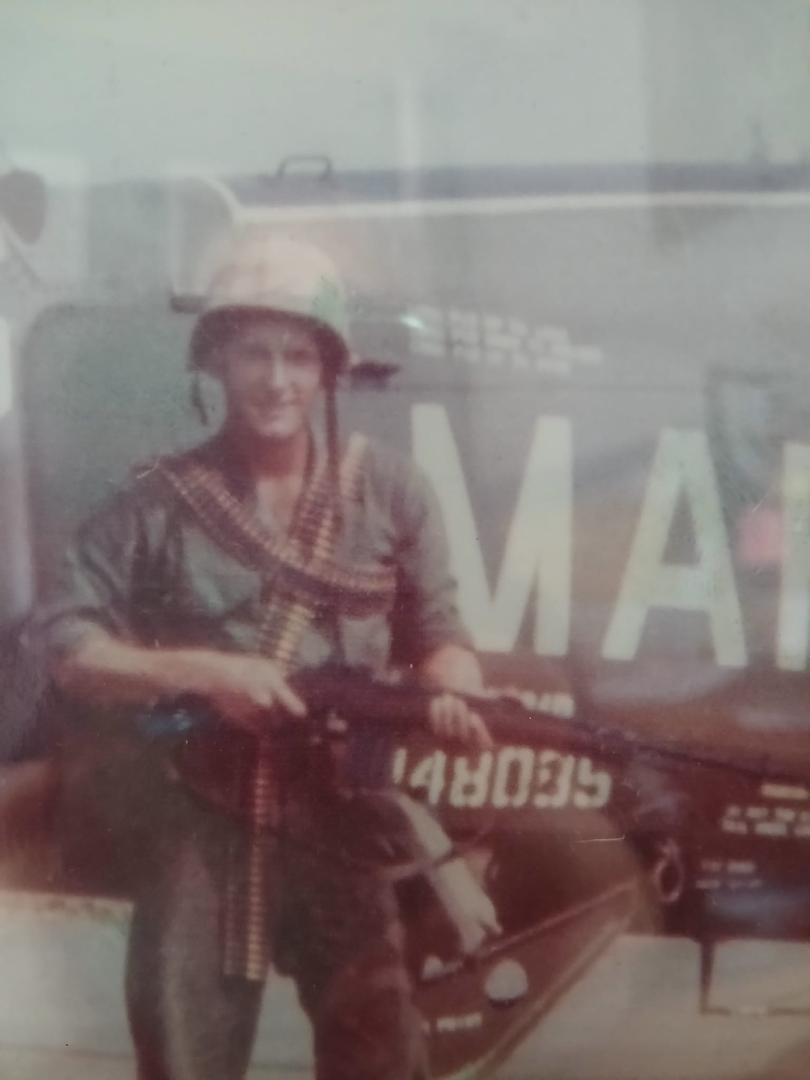 Proud of my sweet Vietnam Veteran.  Thank you for your service.