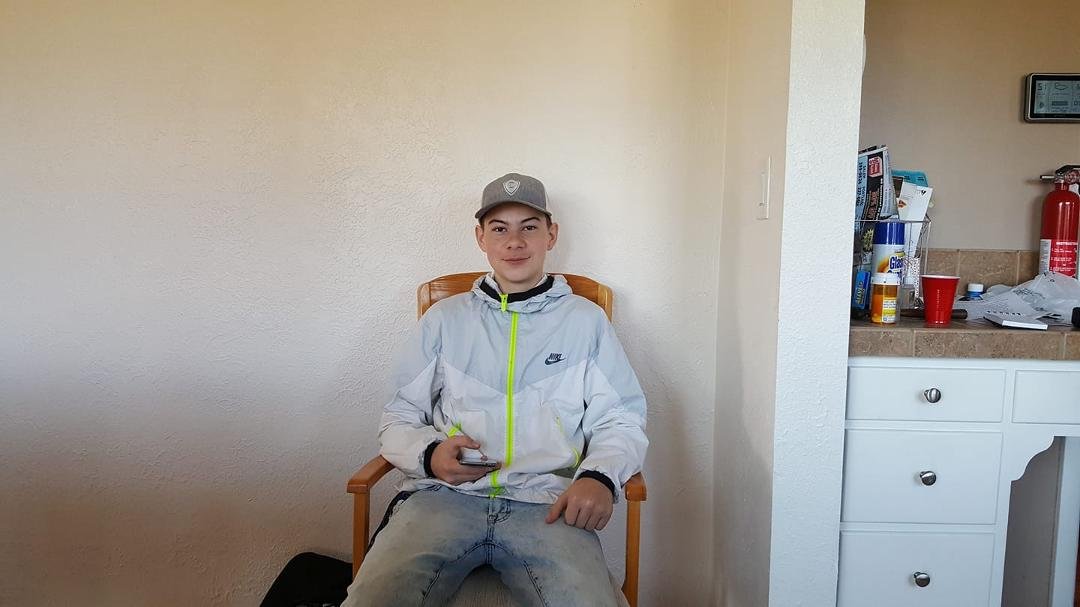 Gavyn hanging out with Gram! He is such a loving young man. Love you G!