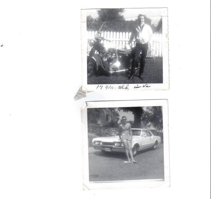We will see you guys tomorrow.
PHOTO--1965 TRIUMPH 650 BONNEVILLE.
1967 442 OLDSMOBILE