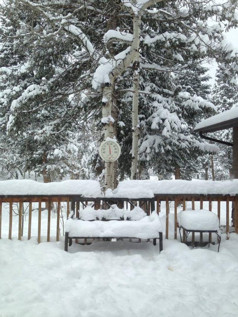 Winter and spring are still battling!