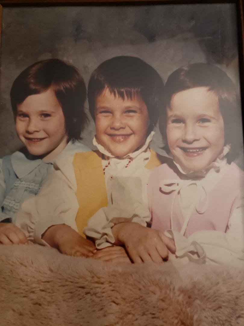 Here it is! The one where it looks like I was adopted lol