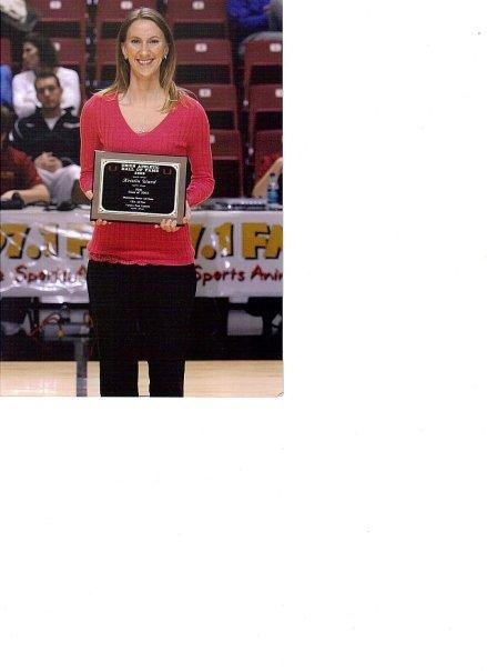 Kristy Inducted into Union Sports Hall of Fame