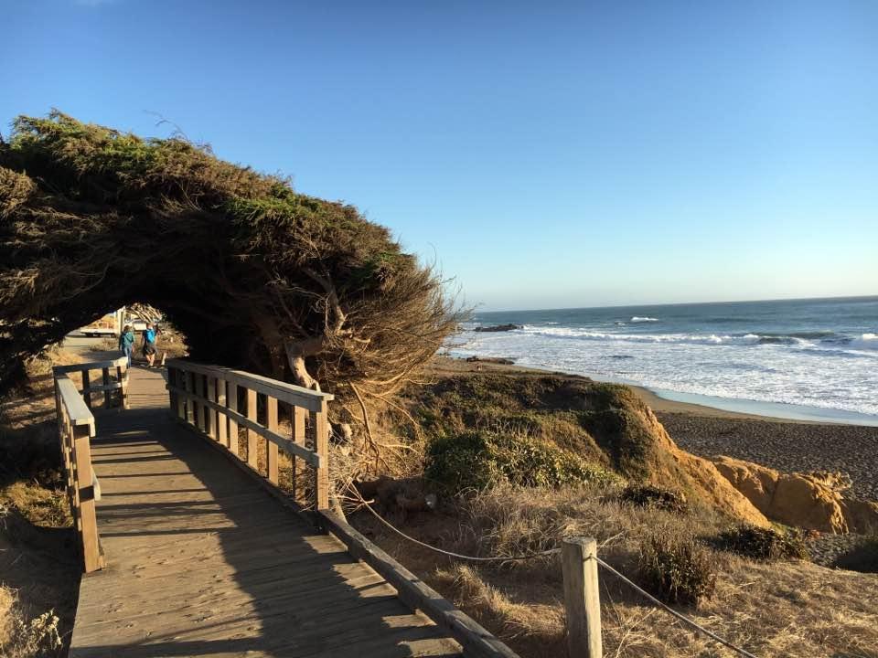 The California coast