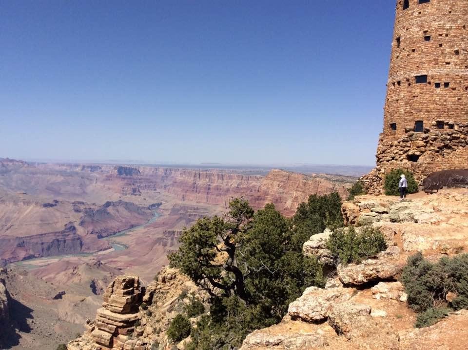 A couple of years ago, I fell in love with The Arches National Park. Last year I was head over heels for The Petrified Forest and The Painted Desert. Well, today I was swept off my feet by Grand Canyon National Park. I hop