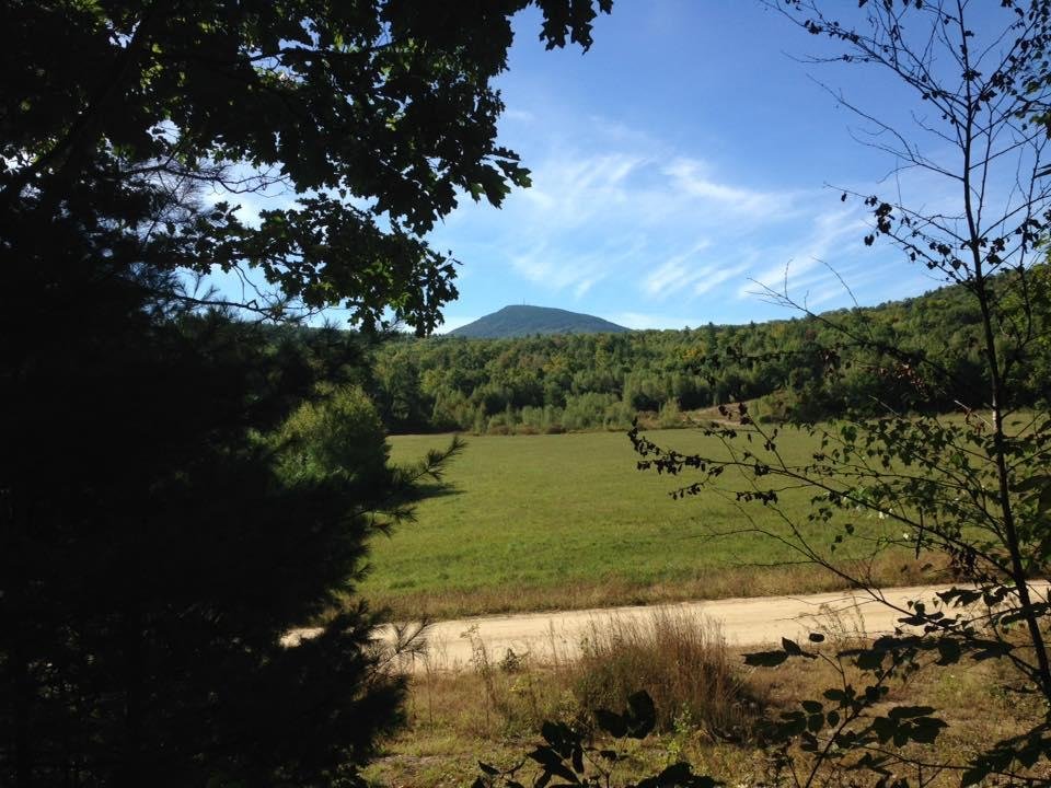 Passing by Mt Kearsarge in the distance. Love the fresh, clean autumn air!