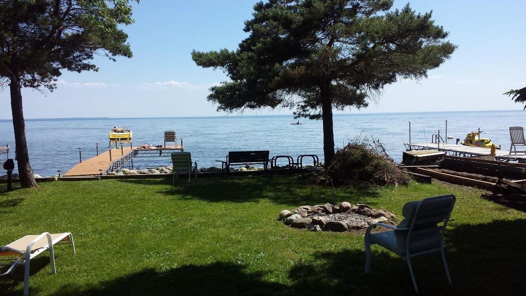 what a week end - water was actually warm on simcoe