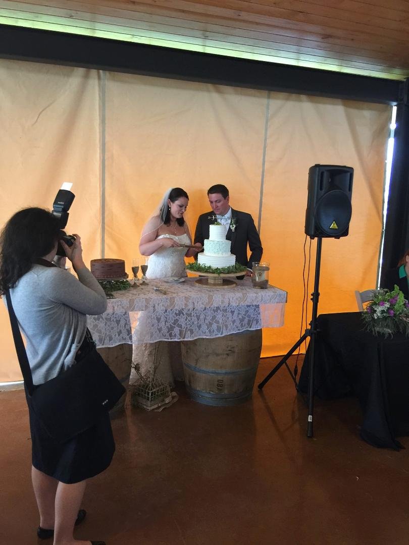 Happy Anniversary you two! So glad to have you in the family Jimmy.