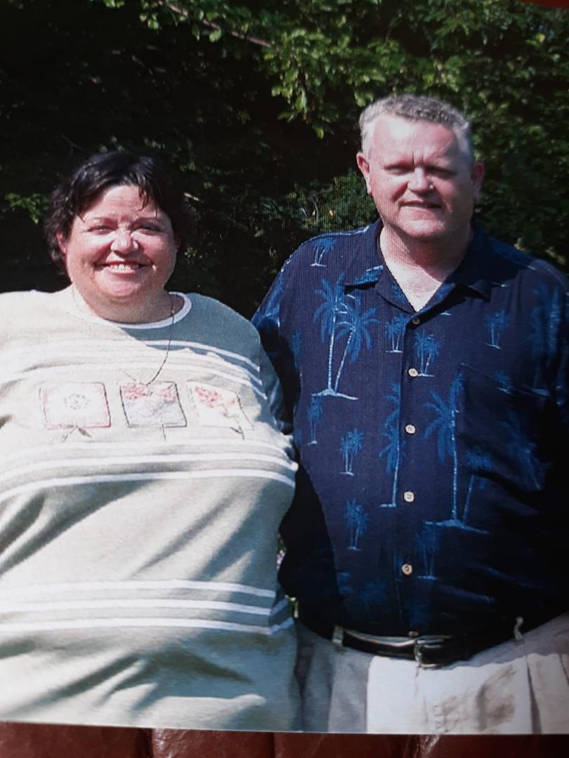 Diane and I about twenty years ago.