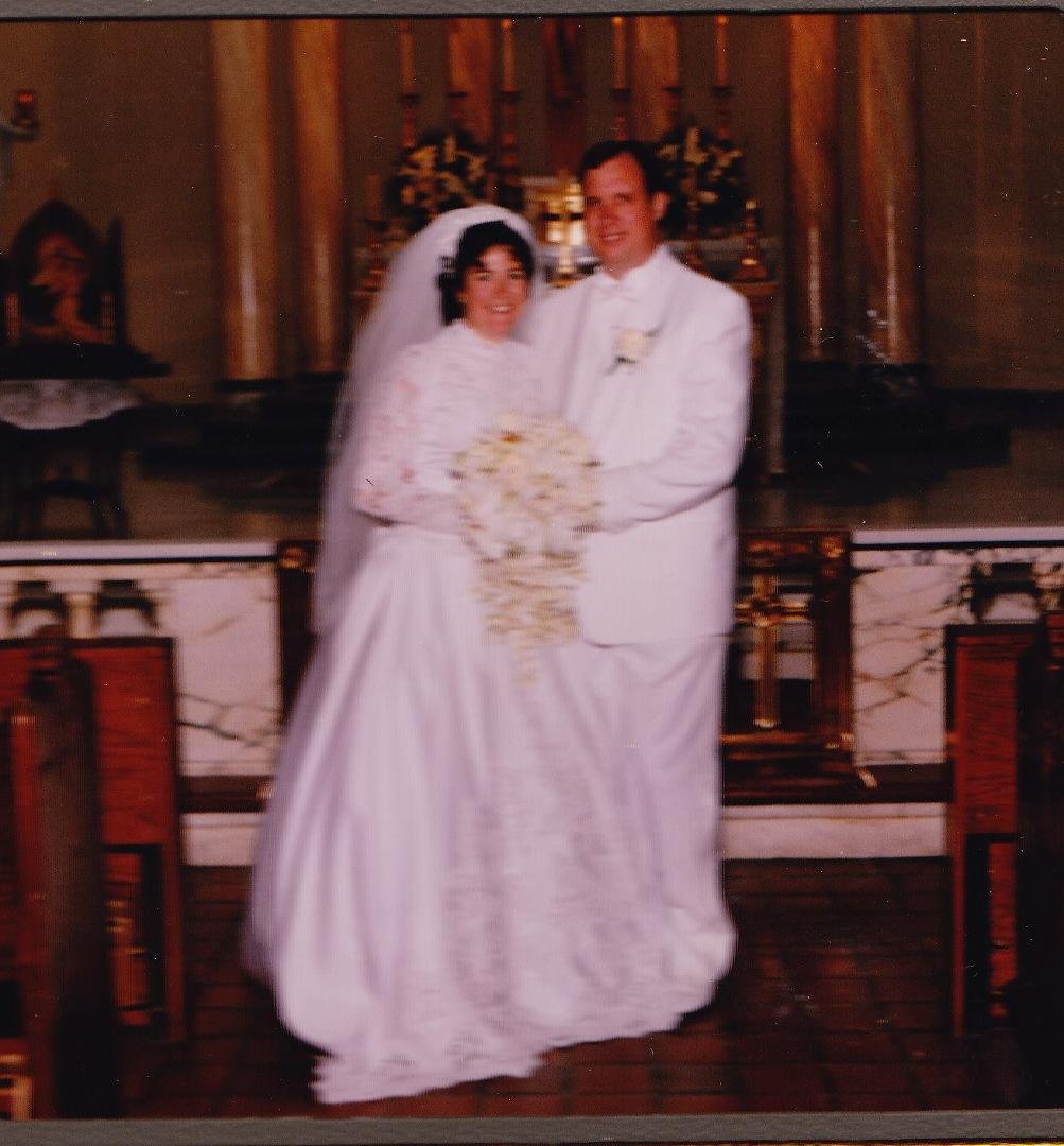 #TBT Our wedding day, July 28, 2001