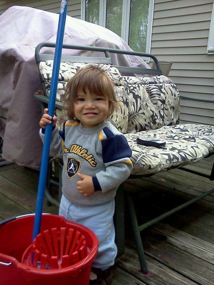 Aww my nephew. Growing so fast making me feel old unbelievable