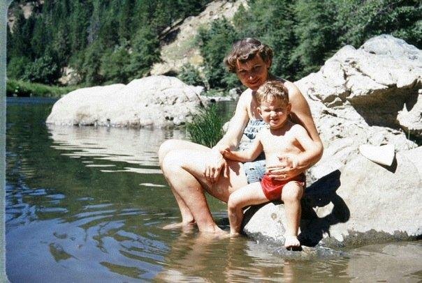 Me and mom