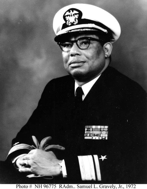 BLACK HISTORY
Samuel Lee Gravely Jr was the captain of the USS Taussig (DD-746) on which I served during the Vietnam War. He was the first Black to command a naval ship during the war. He died in 2004.