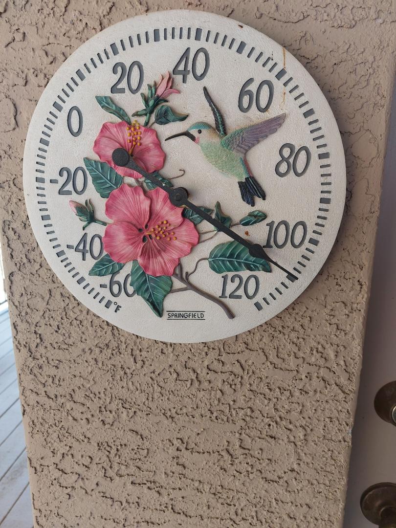 It's a warm Fathers Day here in Wickenburg!