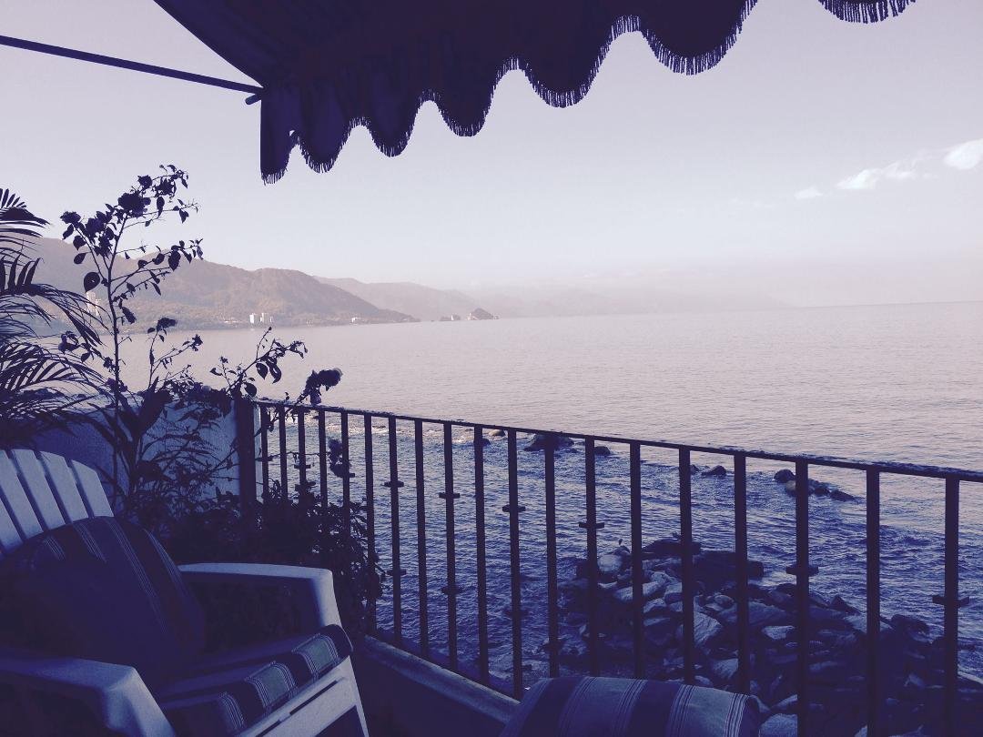 Breakfast view.