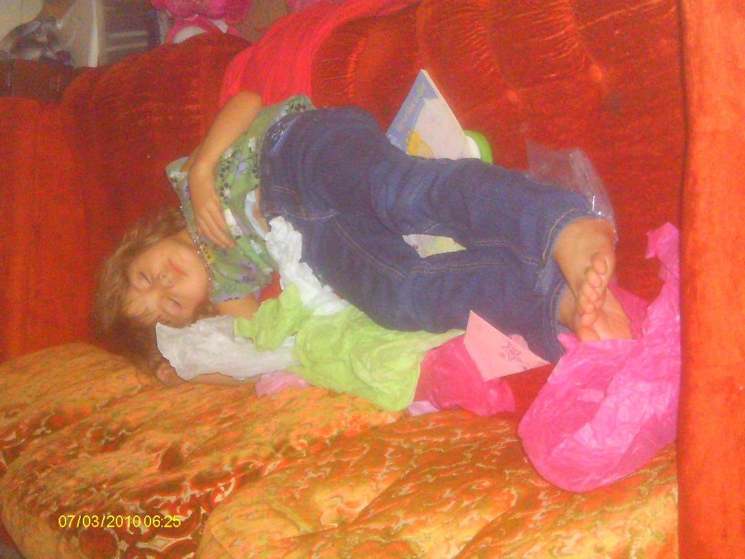 at home