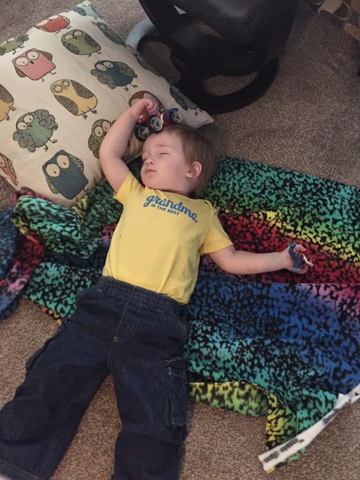 He is out