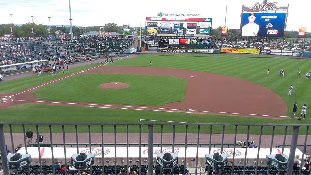 Great night for baseball at the iron pigs