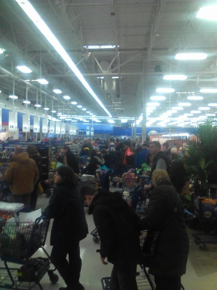 This is the store !! Everyone is getting ready for Another Big Storm.. Everyone has been told to stay in their homes. Their saying that this is going to be WORSE THAN THAN THE LAST ONE..REALLY NOW