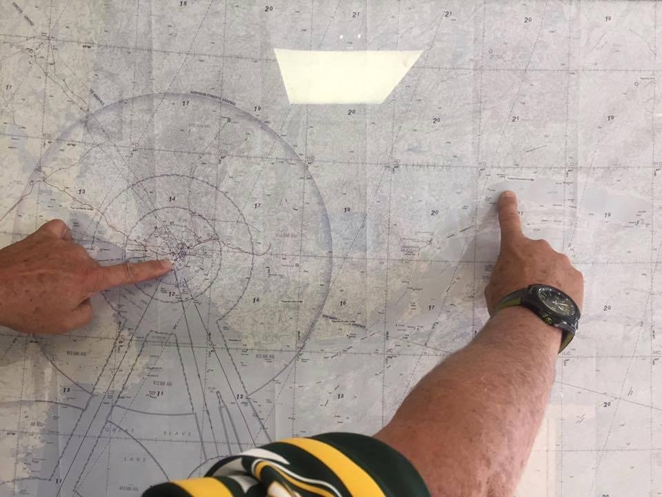 This will give you an idea of where the lodge is located here at Thompson Landing.