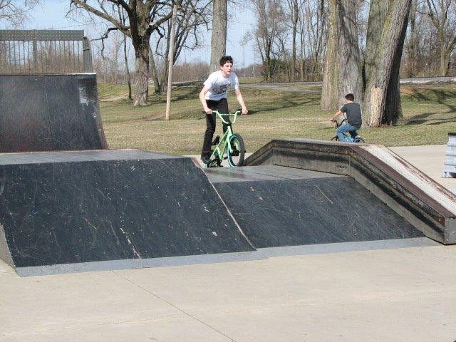Mark Fowler's album, My son and his friend at the park