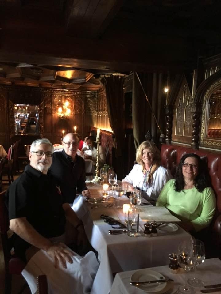 Lunch at the Witchery in Edinburgh Scotland