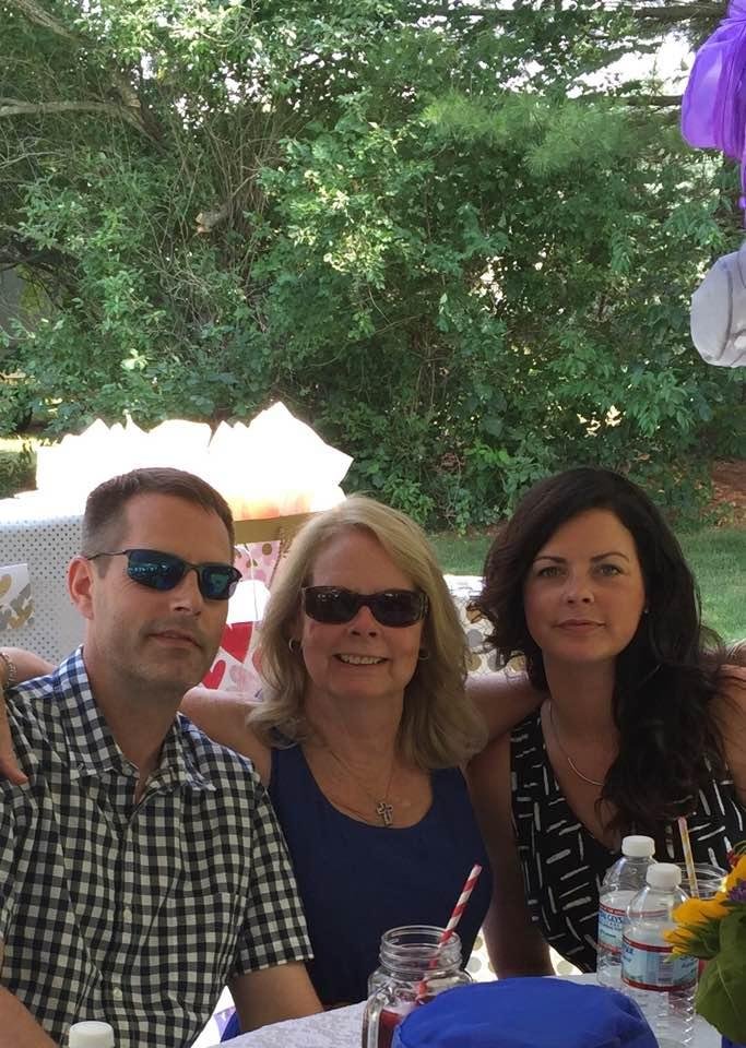 Lisa's bridal shower. My 2 favorite children ❤️❤️❤️❤️❤️