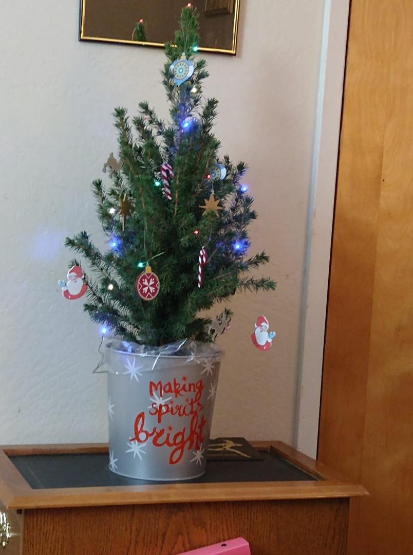 For those that didn't know. I was hospitalized for over a week with the coronavirus. I have quarantined at home for almost 2 weeks. S wonderful friend and former co-worker decided to brighten my Christmas with a gift. Thank